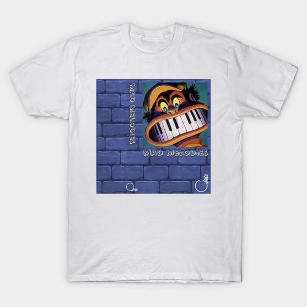 Mad Melodies T-Shirt by bluescreen